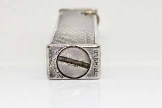 A Vintage Silver Plated Dunhill Cartier Licence Lighter A/F 15790 3