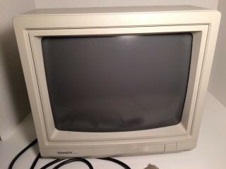 Tandy Cm - 11 Rgb Color Monitor And