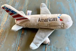 American Airlines Plush Airplane 9” Daron Travel Toys 2012