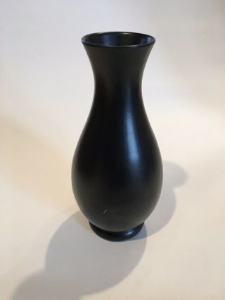Vintage Royal Haeger Black Vase RG - 22 USA Art Pottery 2