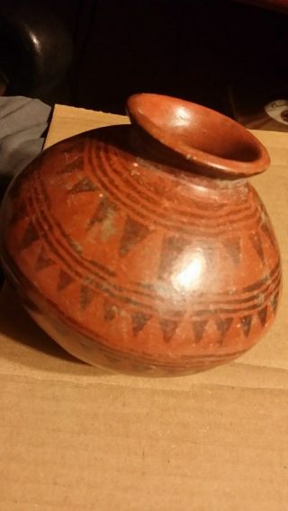 Pre Columbian Brown & Black Art Pottery 2