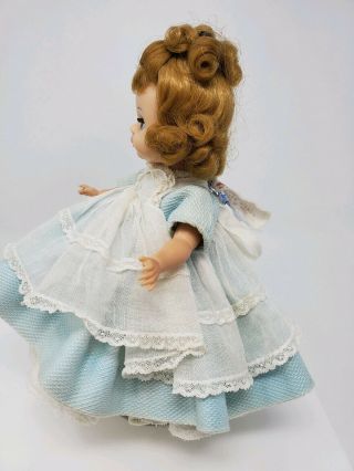Vintage Madame Alexander - Kins Amy Bent Knee Walker Doll Little Women in Blue 2