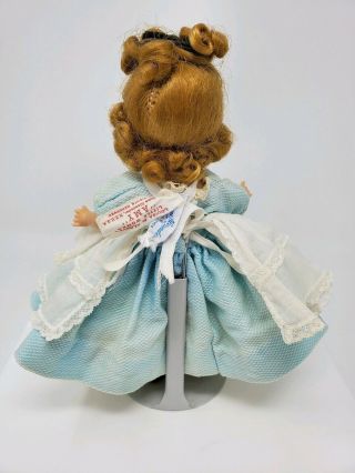 Vintage Madame Alexander - Kins Amy Bent Knee Walker Doll Little Women in Blue 3