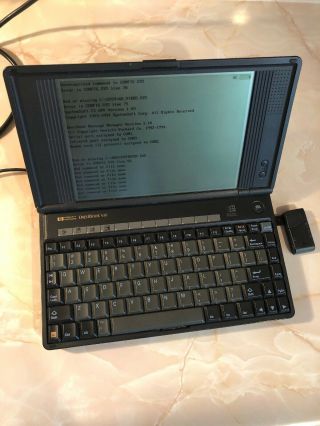 HP Omnibook 530 Handheld / Mini Laptop DOS Windows Microsoft Hewlett - Packard 2