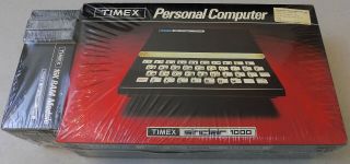 Timex Sinclair 1000,  16k Ram Module,  Games,  Factory