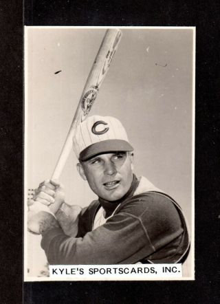 Jim Jimmie Coker Reds Unsigned 3 - 1/8 X 4 - 5/8 B&w Real Photo Postcard 1