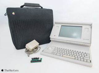  Demonstration Unit - Apple Macintosh Portable M5120 W/ Scsi Adapter And Case