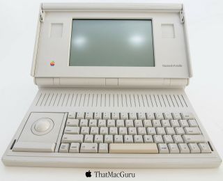  DEMONSTRATION UNIT - Apple Macintosh Portable M5120 w/ SCSI adapter and case 3