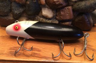 Rare South Bend Bass Oreno Vintage Wood Fishing Lure Early Tough Color Real