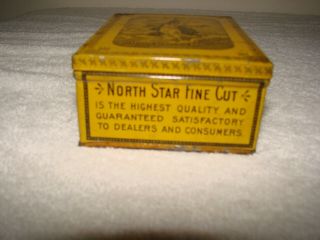 Scarce North Star Fine Cut Tobacco Tin 2