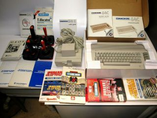 Commodore 64 Computer System W/extras.