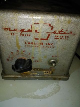 Vintage Laboratory Magnetic Stirrer,  Magnastir By Lab Line