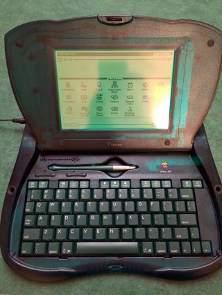 Apple Newton Emate 300 Laptop With Accessories,  Stylus,