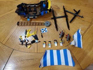 Lego Vintage Pirate 6274 Caribbean Clipper Incomplete With Minifigures