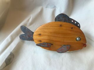 Steve Jarnot Minnesota Folk Ark Fish Decoy Spears