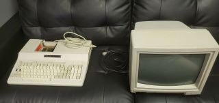 Tandy 1000 Ex Personal Computer With Rgb Color Monitor Cm - 5