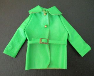 Vintage Barbie: Francie 1512 Pretty Power Sears Exclusive Green Coat