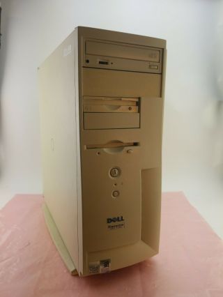 Extreme Vintage Dell Dimension Xps T500 Running Windows 95 500 Mhz 96 Mb