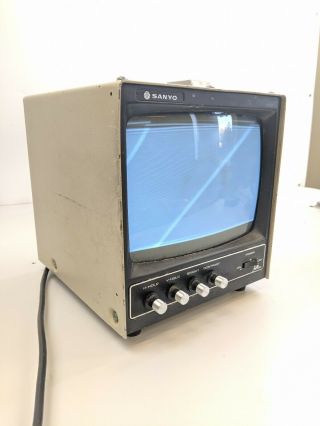 Vintage 1979 Sanyo Vm 4092 Monitor