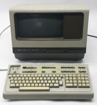 Vintage Hp 2648a 2649b Terminal Computer Option 007 096 W/keyboard,  Cards