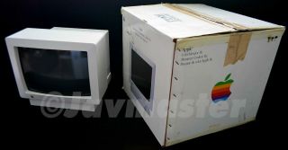 RARE Apple IIc Color Monitor Model A2M4043 w/original box, 2