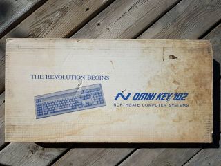 Northgate Omnikey 102 Keyboard | GOLD Label | Alps SKCM Blue | 2