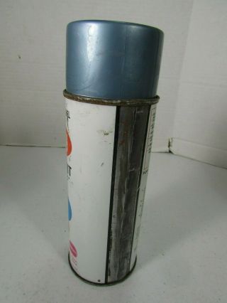 Vintage Spray Paint Can Krylon No.  1903 Metallic Blue Enamel Champion Blue 2
