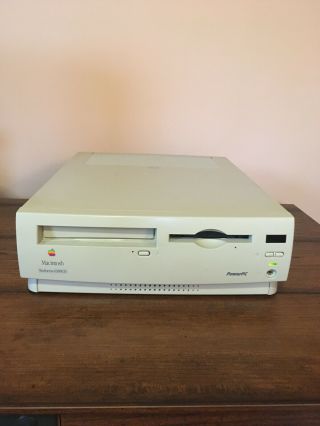 Apple Macintosh Performa 6300cd M3076 Computer Os 7.  6 16mb Ram 1.  1gb Hdd