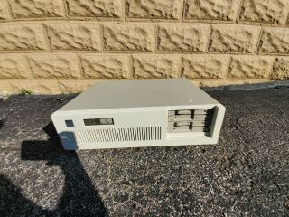 Vintage 1984 Ibm 5170 Personal Desktop Computer At Pc - No Power