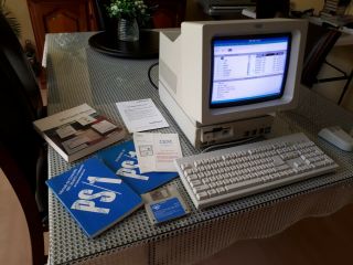Ibm Personal System/1 Vintage Ibm Ps/1.  Modelo 2121 - K42 40 Mb Disk Drive.
