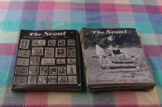 Vintage Set (about 100) Of The Scout (british) Magazines,  1955 To 1956