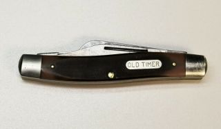 Vintage Schrade 80t Old Timer Pocket Knife