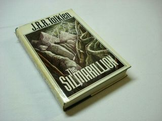 Vintage 1977 The Silmarillion By J.  R.  R.  Tolkien First American Edition With Map