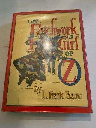 1995 The Patchwork Girl Of Oz By L Frank Baum Books Of Wonder Hardcover With Dj