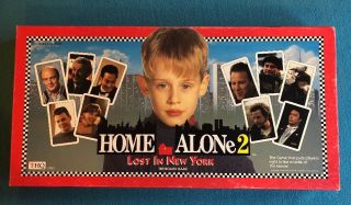 Home Alone 2 Lost In York The Board Game 1992 Thq Movie Board Game Vintage