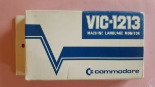 Rare Vintage Japanese Commodore Machine Language Monitor - Vic 1000 Series Mib