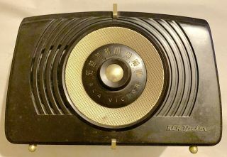 Vintage Bakelite Rca Victor Tube Radio Model X - 551