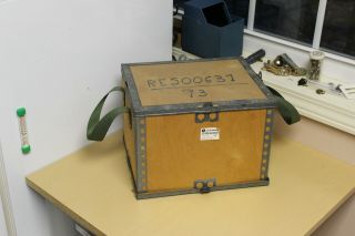 Vintage Wooden John Deere Parts Crate