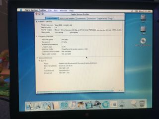Apple Macintosh Mac PowerBook G3 M4753 30GB HDD/128MB RAM dual boot bundle 2