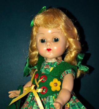 Vintage Vogue Ginny Doll In Her Medford Tagged Dress