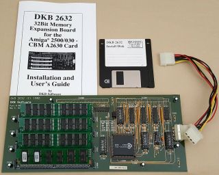 Dkb 2632 112mb Ram Expansion For Commodore Amiga 2000 2500 A2630 Accelerator