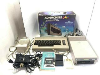 Vintage Commodore 64 Computer System Please See Photos And Description