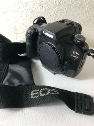 ✨ Canon ✨ Eos Elan 7 35mm Slr Film Camera (body) Vintage Collectible Cam 7e 7n