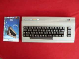 Commodore 64 Computer With User 