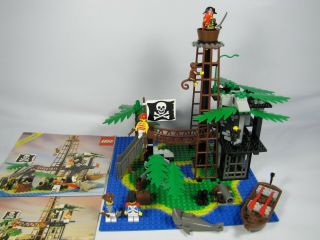 Lego 6270 Forbidden Island 100 Complete Vintage Pirates Instructions