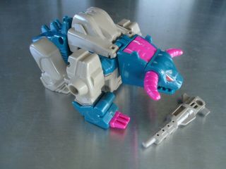 Vintage 1980’s Transformers G1 Headmaster Horri - Bull W/ Gun Toy