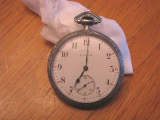 Vintage Elgin Pocket Watch Not Running Looking L@@k