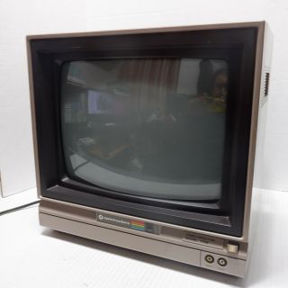 Commodore Model 1702 Color Video Monitor 64 CRT and Great 2