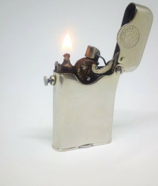 1920s Swiss Made 81816 Thorens Single Claw Lighter Sparks Strongly Rare