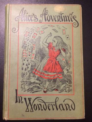 Antique Book Alice’s Adventures In Wonderland 1896 Lewis Carroll & John Tenniel